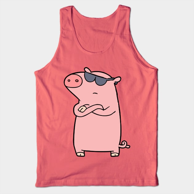 Cancel Pig is not impressed Tank Top by Alt World Studios